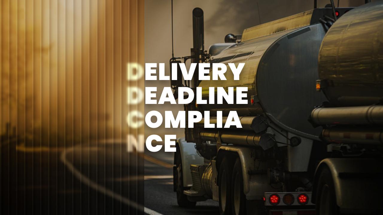 6. Delivery Deadline Compliance banner