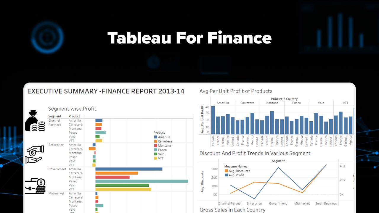 5. Tableau for Finance banner